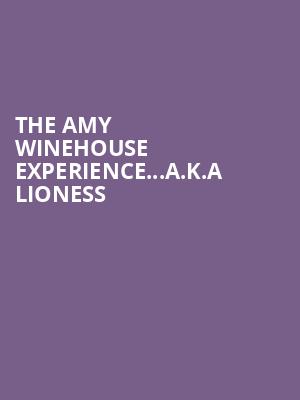 The Amy Winehouse Experience...A.K.A Lioness at O2 Academy Islington